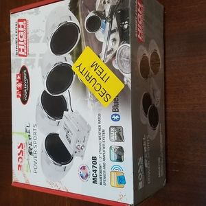 Boss Audio high performance motorcycle speaker and amplifier system